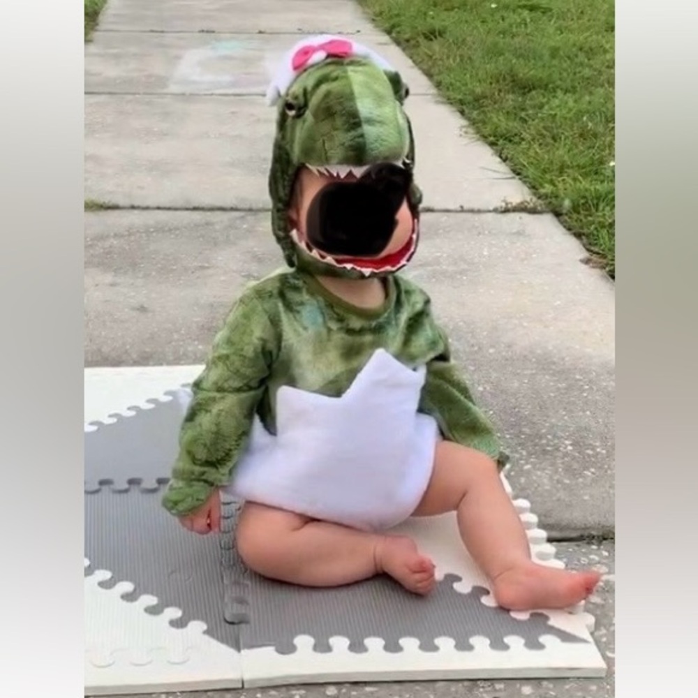 Pottery barn dinosaur outfit